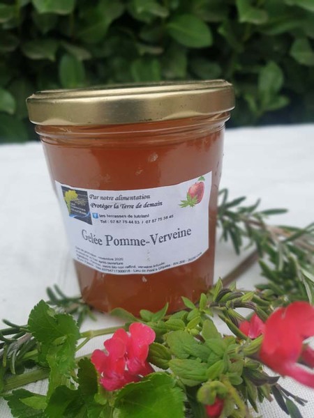 Gelée pomme-verveine (350gr)